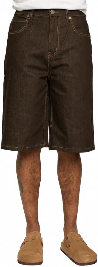 Raw Brown Denim