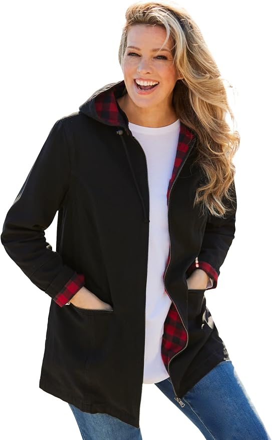 Black Twill Plaid