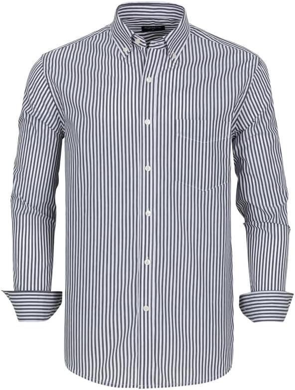 Black White Striped 424