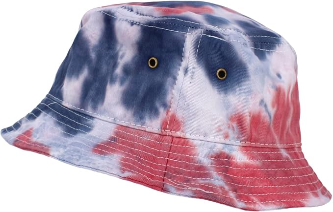 Tiedye Red Navy