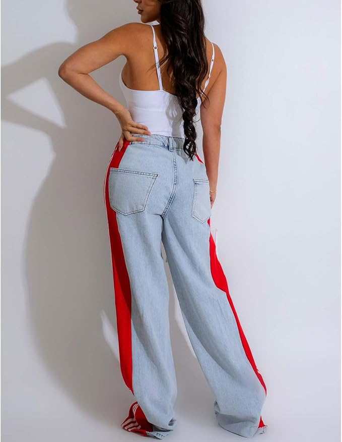 Light Blue Red