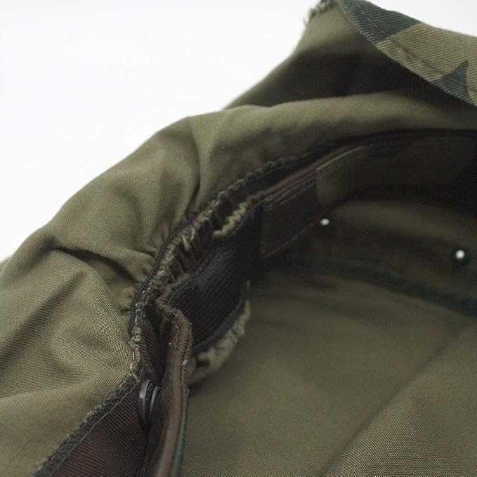 Woodland Camo Cadet W/ Removable Flap