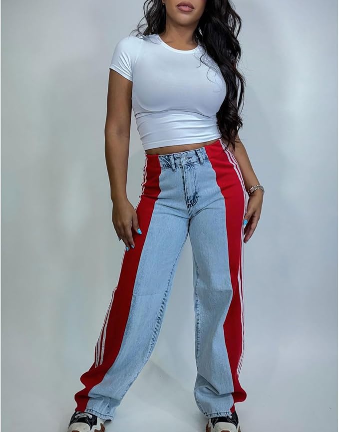 Light Blue Red