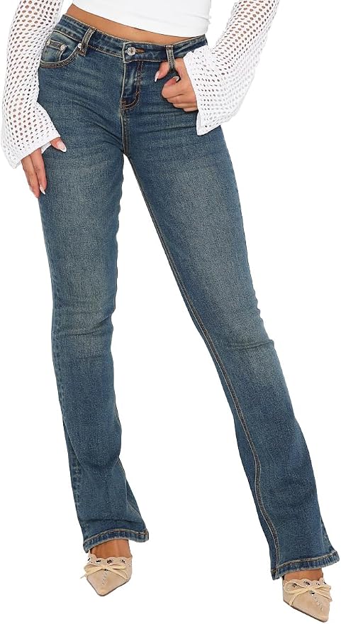 Vintage Mid Blue Washed