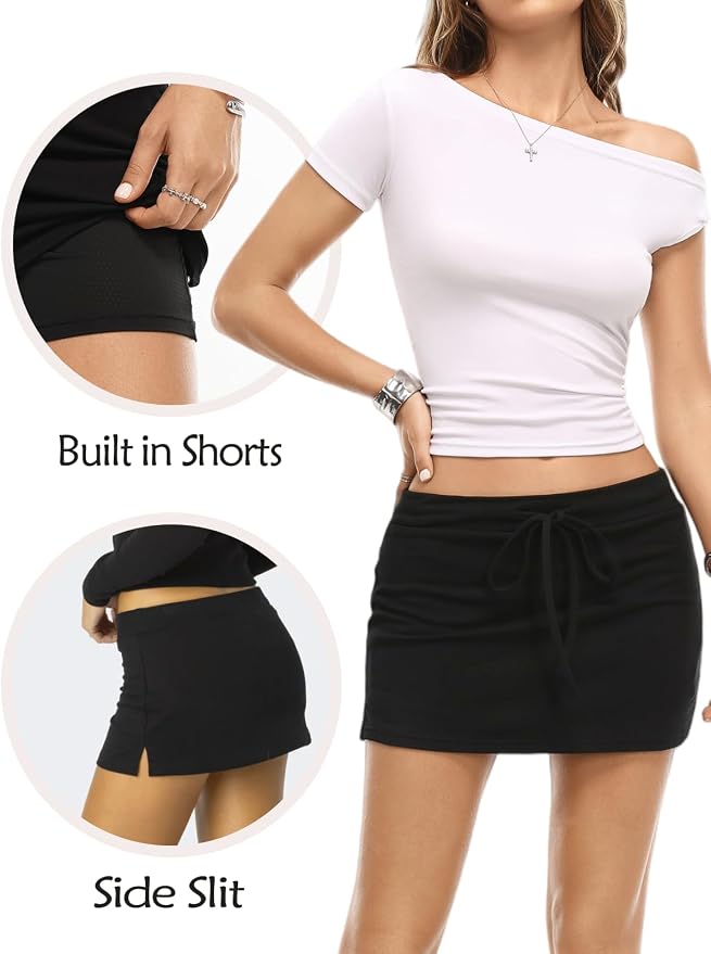 Drawstring Black