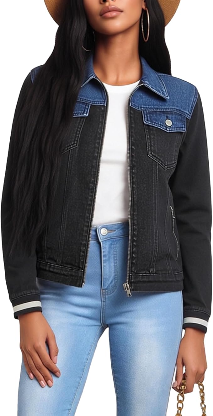 Black Jean Denim Jackets