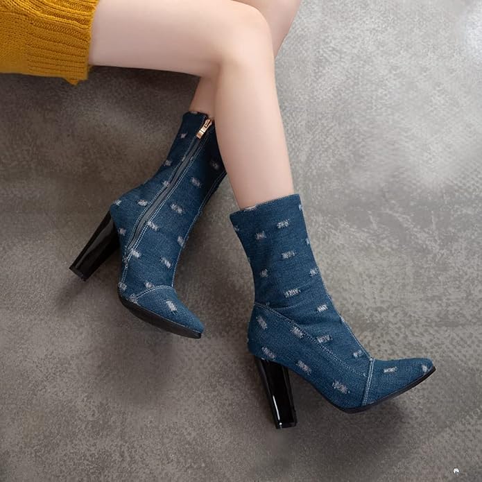 Dark Blue-velvet Lined