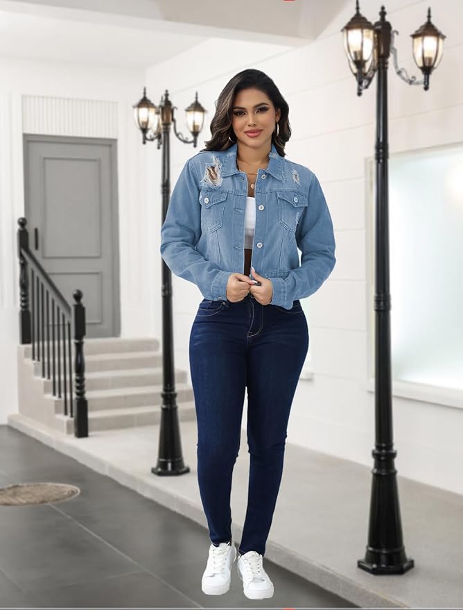 Fashion Blue Jeans Jackets 770