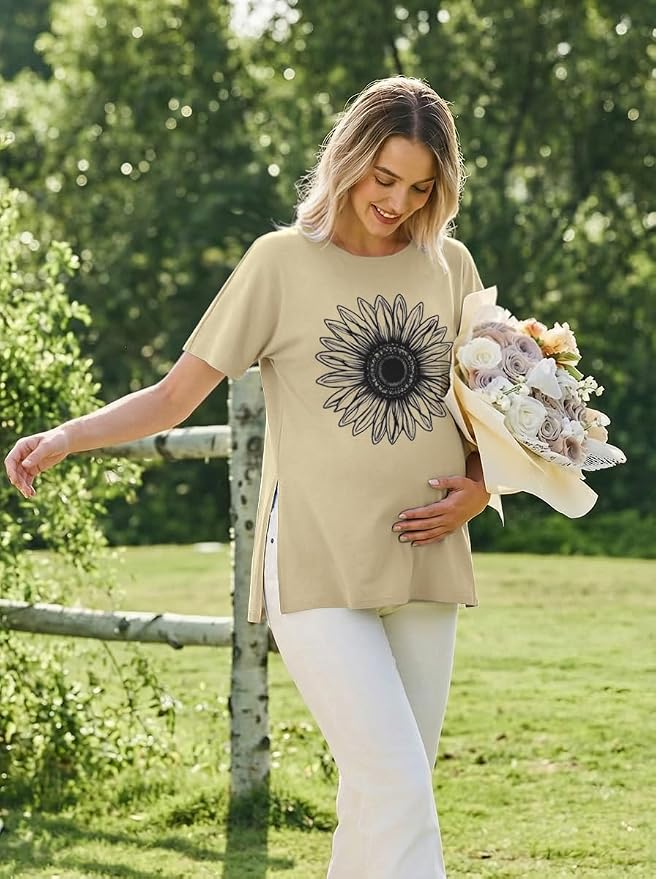 Black/Khaki/Orange/White Sunflower