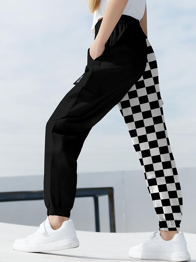 Black White Checked