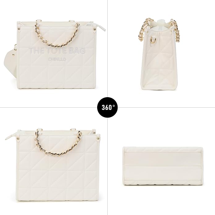 White-quilted