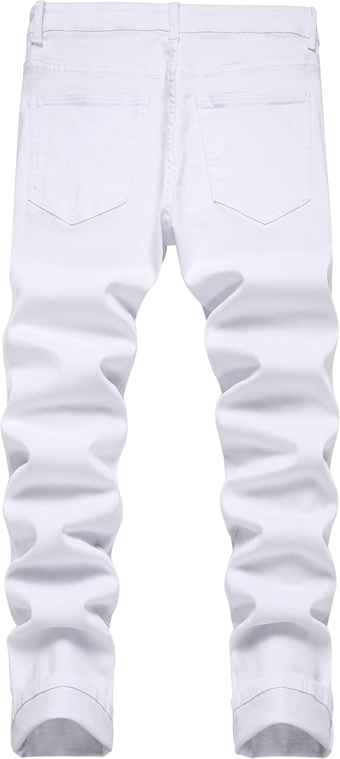 B#white Jeans Stretch