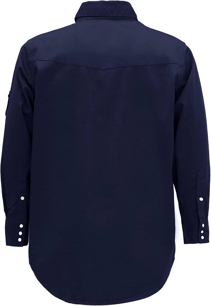 Pearl Snap Navy