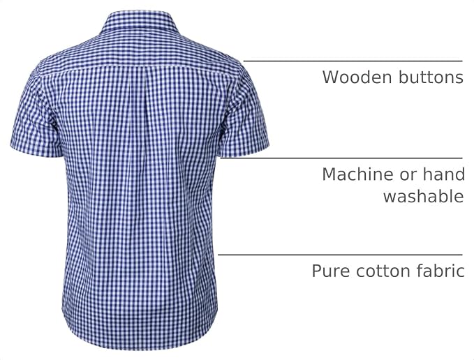 Navy Gingham