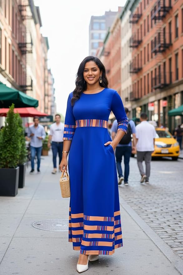 Royal Blue Print
