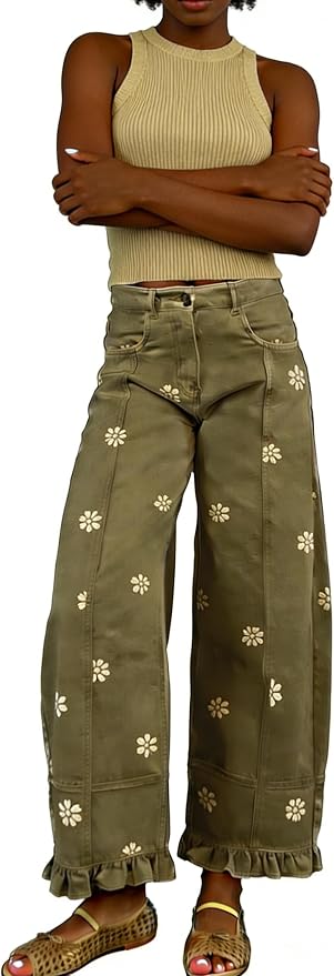 Army Green Floral