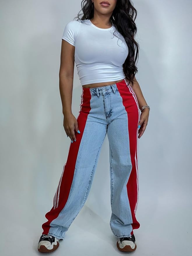 Light Blue Red