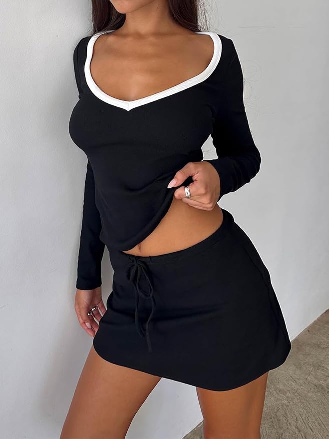 Drawstring Black