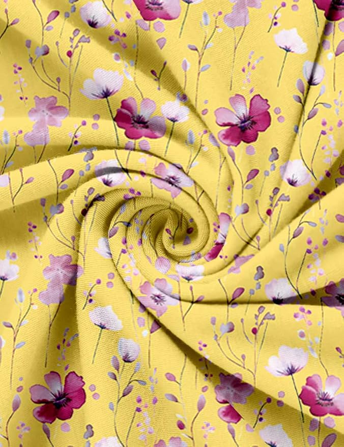 Z Yellow Floral
