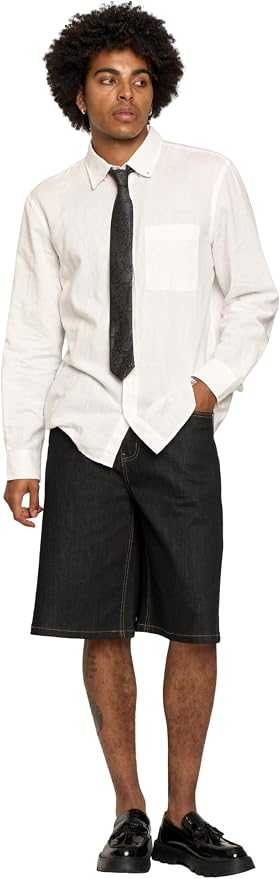 Raw Black Denim