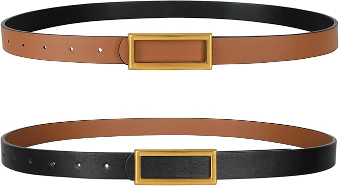 1pcs-black/Brown(antique Gold Buckle)