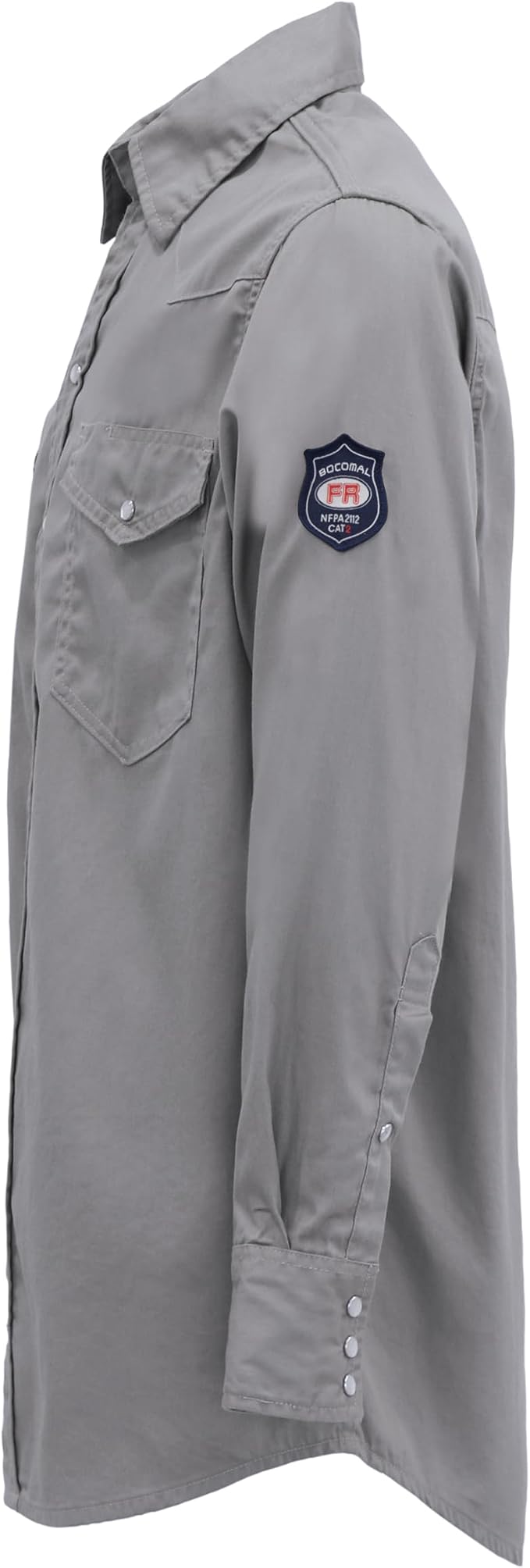 Pearl Snap Gray