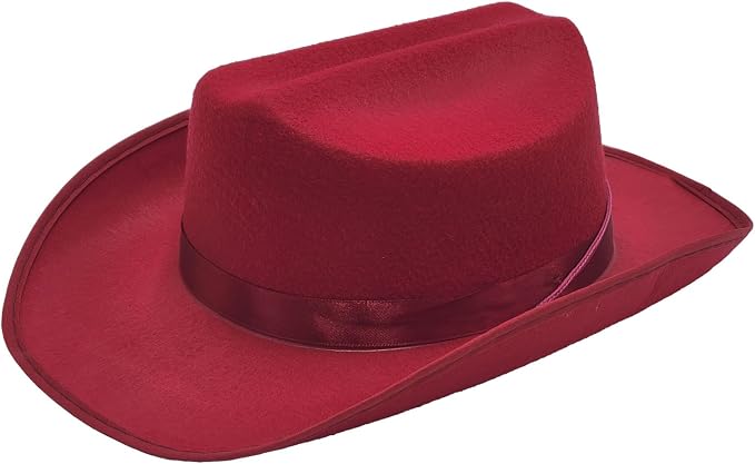 Burgundy Cowboy Hat