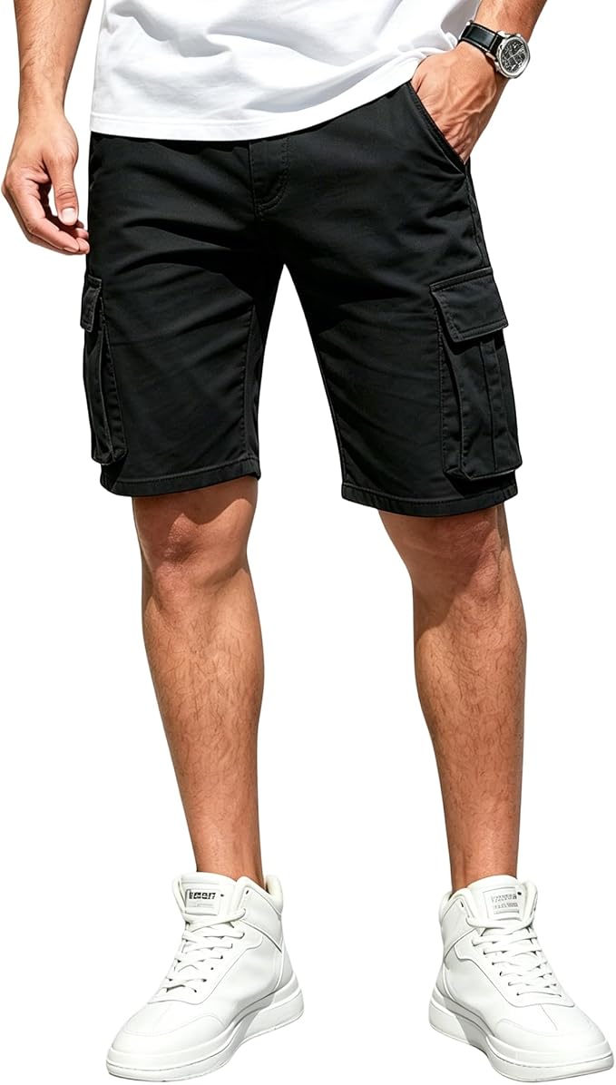 Black Flap Back Pocket