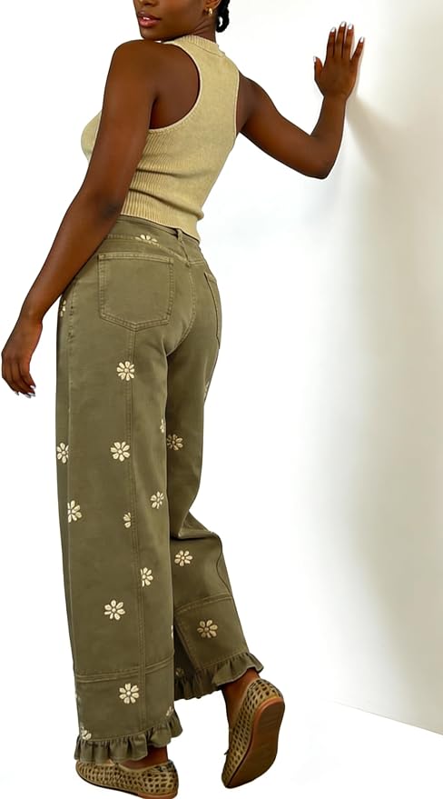 Army Green Floral