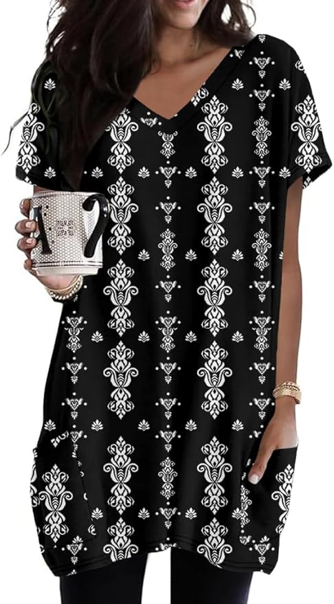 Z Boho Black Print
