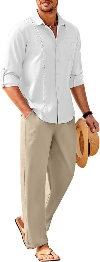 White Shirt/Khaki Pants