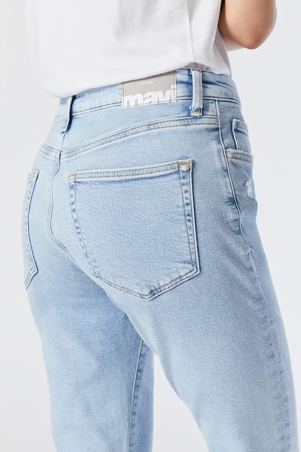 Light Ripped Recycled Blue