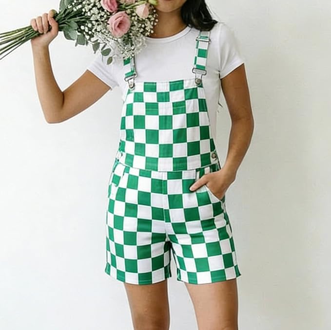 Green Checkered