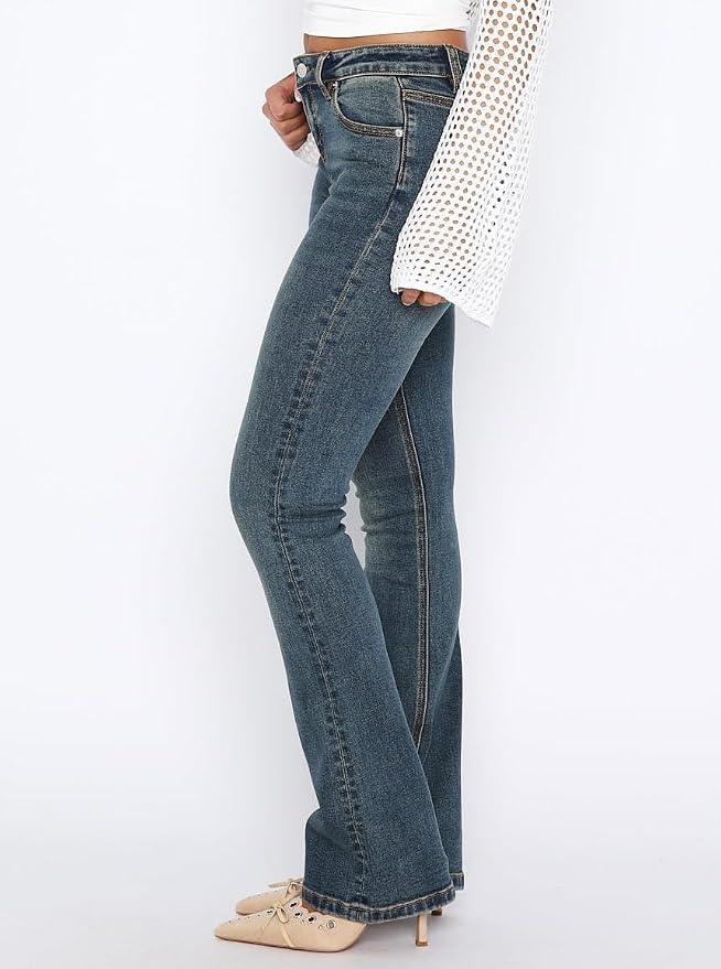 Vintage Mid Blue Washed