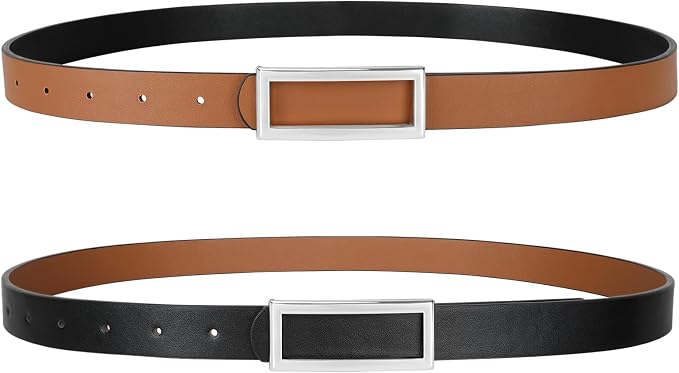 1pcs-black/Brown(sliver Buckle)