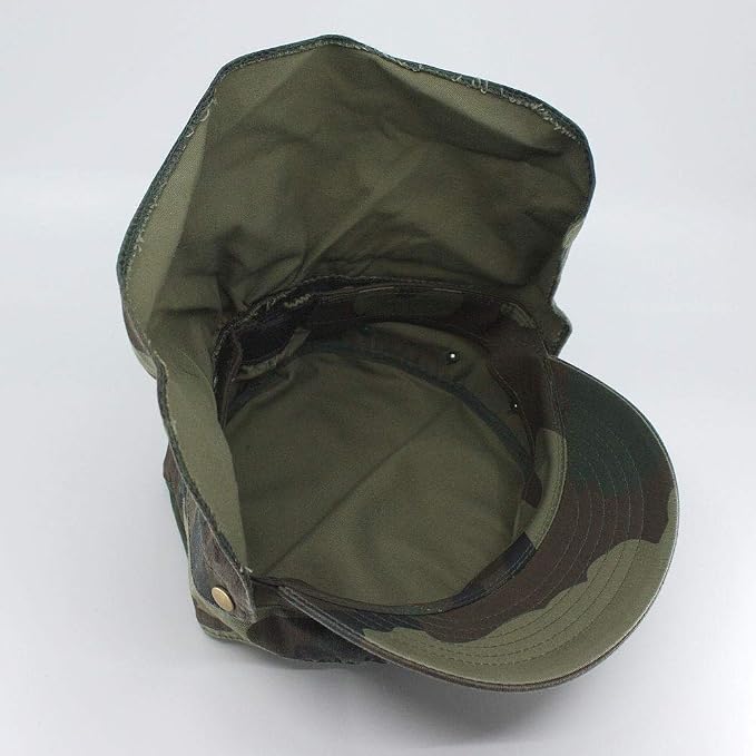 Woodland Camo Cadet W/ Removable Flap
