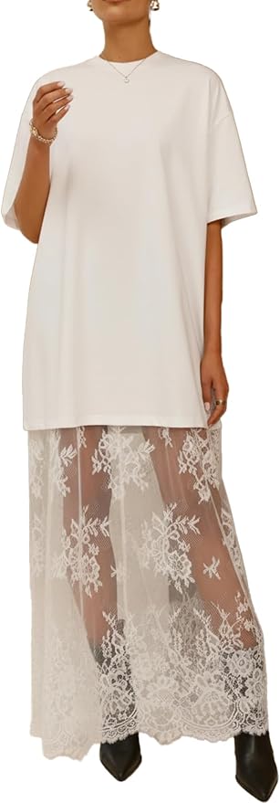 White Tshirt Dress