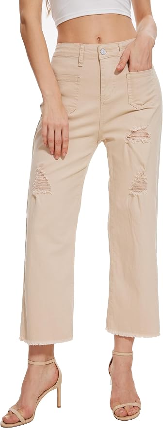 Ripped Khaki