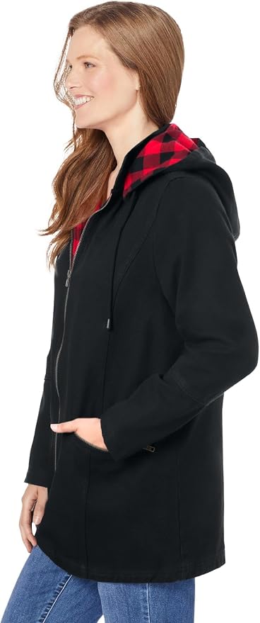 Black Twill Plaid