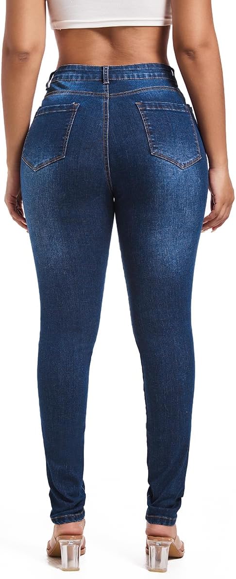 Ripped Navy Blue