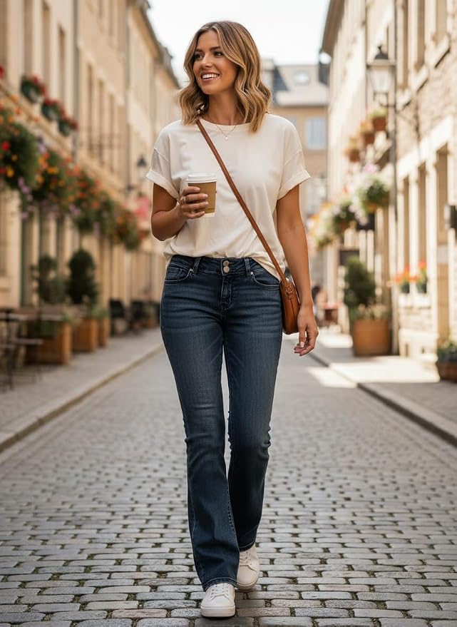 Navy Blue Washed