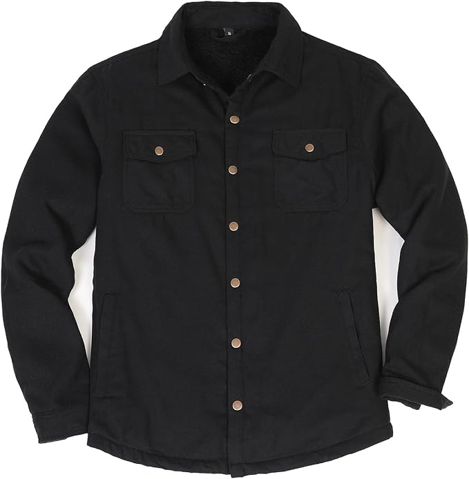 Sherpa Lined Solid Black