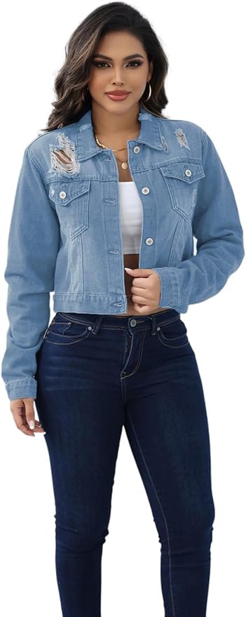 Fashion Blue Jeans Jackets 770