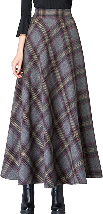 Plaid Grey