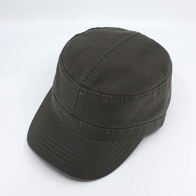 Dark Olive Green Heavy Stitching