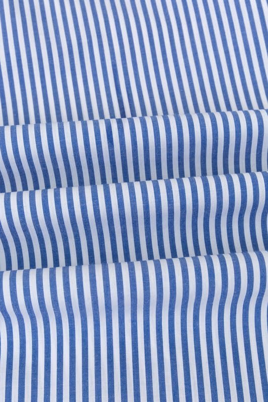 Navy White Striped 423