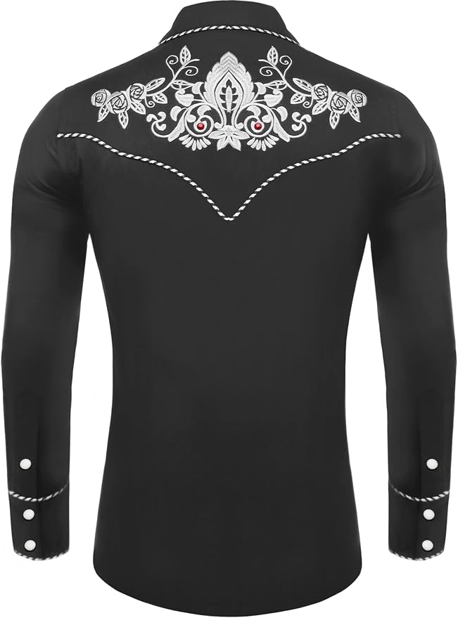 Black With Rhinestone