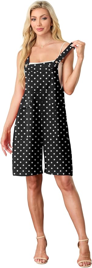 White Black Polka Dots
