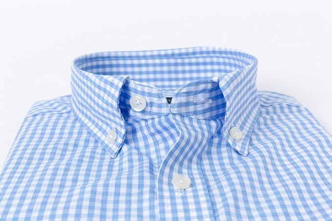 Blue White Check 427