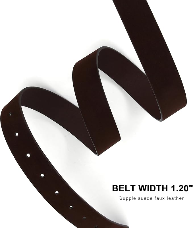Chocolate Brown Suede